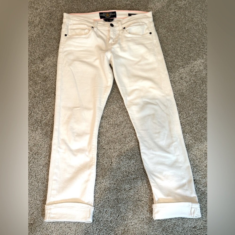 Lucky Brand Sienna Tomboy Crop Pant Size 2/26